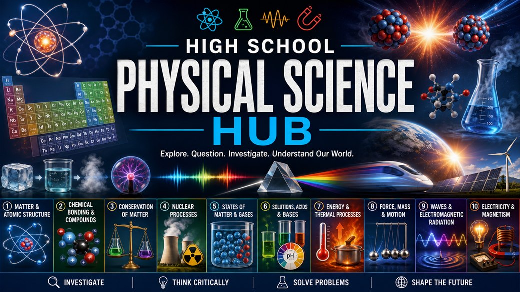 High School Physical Science Hub